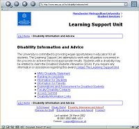 [MMU Learning Support website] 