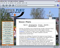 ['Unser Platz' website] 